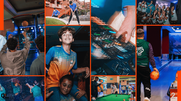 Niños divirtiendose en el torneo de Reyes de QLSPORT v5