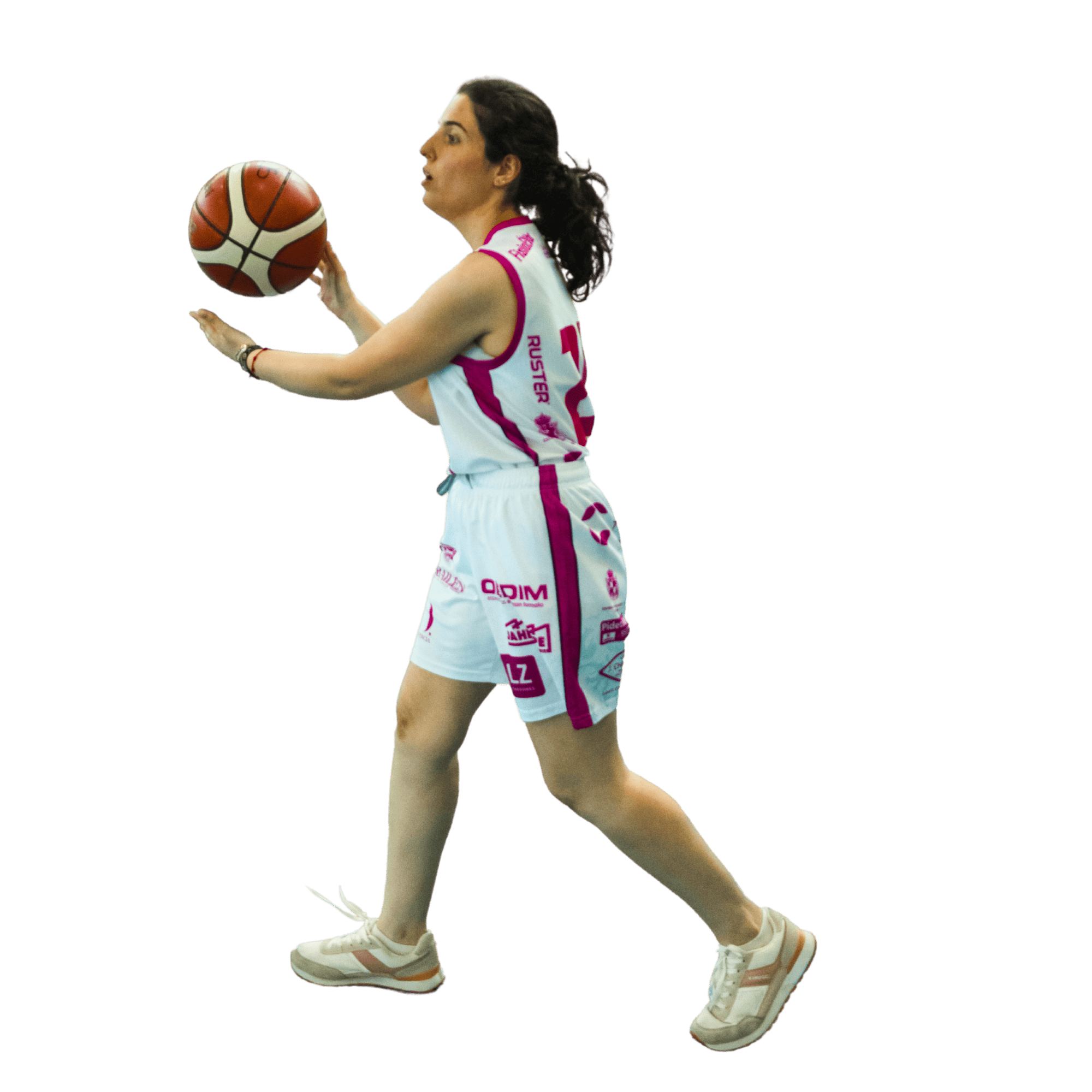Jugadora de baloncesto con discapacidad intelectual en el torneo supercup v2