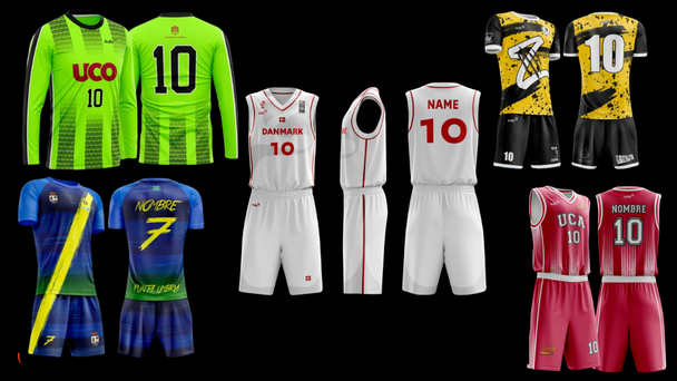 Imagenes de equipaciones deportivas personalizadas v2